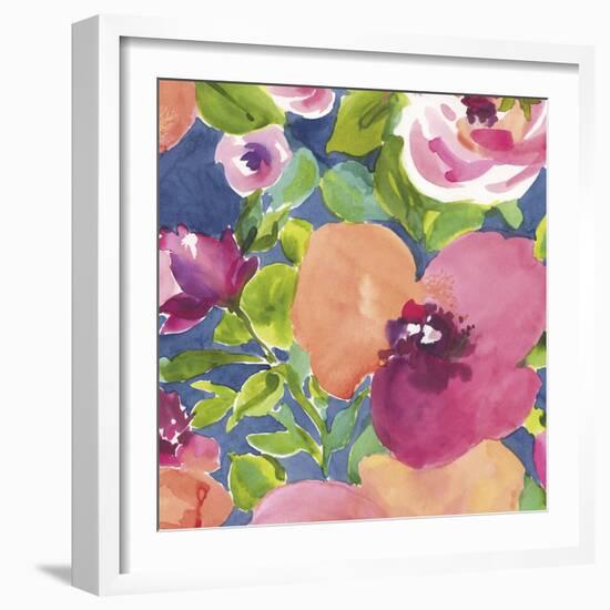 Summer Florals-Sandra Jacobs-Framed Giclee Print