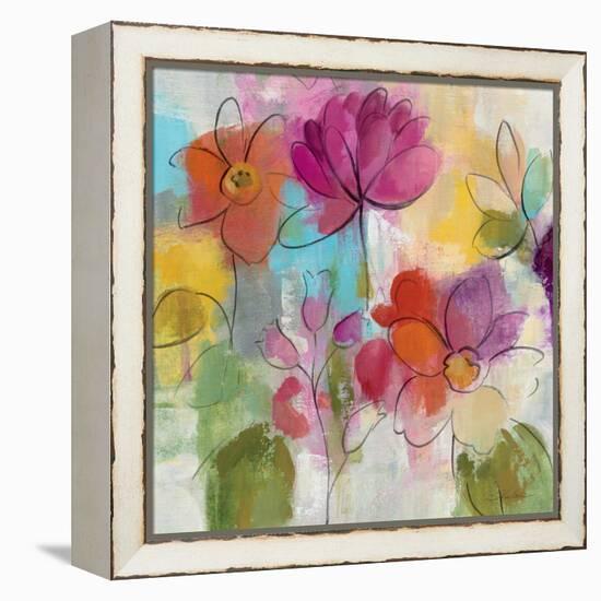 Summer Flower Song II Crop-Silvia Vassileva-Framed Stretched Canvas