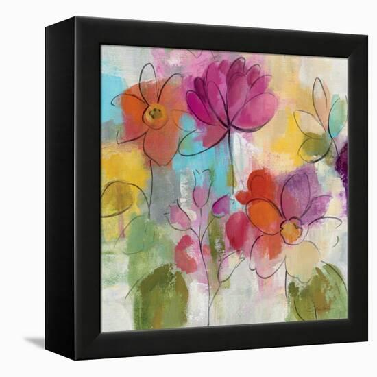 Summer Flower Song II Crop-Silvia Vassileva-Framed Stretched Canvas