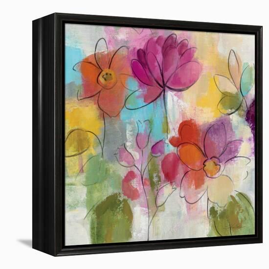 Summer Flower Song II Crop-Silvia Vassileva-Framed Stretched Canvas