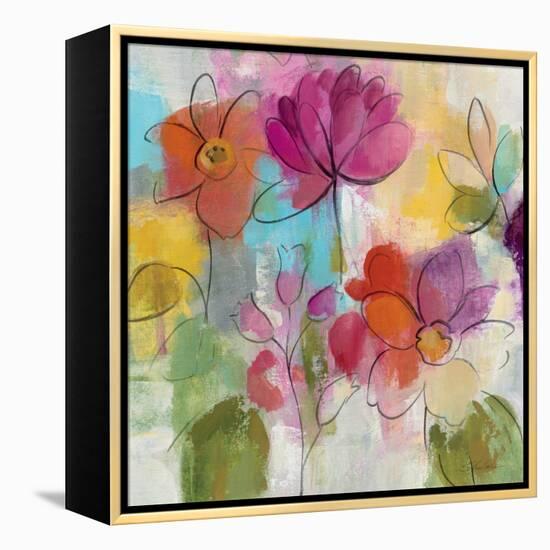 Summer Flower Song II Crop-Silvia Vassileva-Framed Stretched Canvas