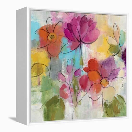 Summer Flower Song II Crop-Silvia Vassileva-Framed Stretched Canvas