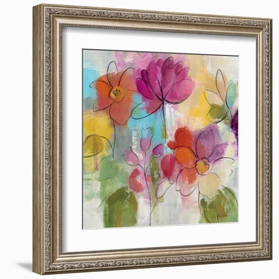 Summer Flower Song II Crop-Silvia Vassileva-Framed Art Print