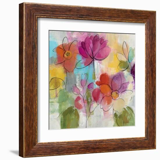 Summer Flower Song II Crop-Silvia Vassileva-Framed Art Print