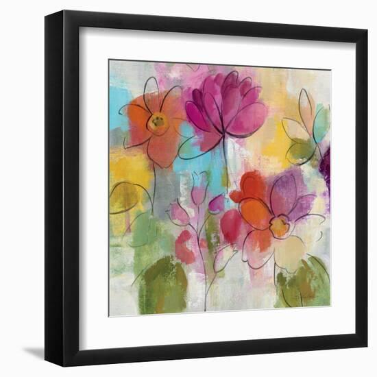 Summer Flower Song II Crop-Silvia Vassileva-Framed Art Print