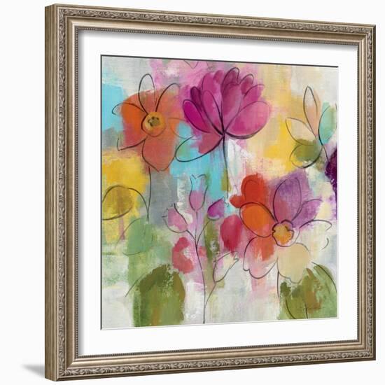 Summer Flower Song II Crop-Silvia Vassileva-Framed Art Print