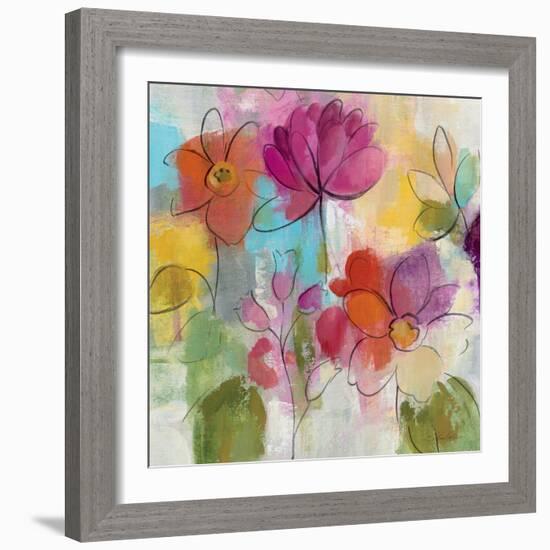 Summer Flower Song II Crop-Silvia Vassileva-Framed Art Print