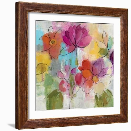 Summer Flower Song II Crop-Silvia Vassileva-Framed Art Print