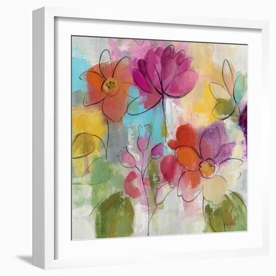 Summer Flower Song II Crop-Silvia Vassileva-Framed Art Print