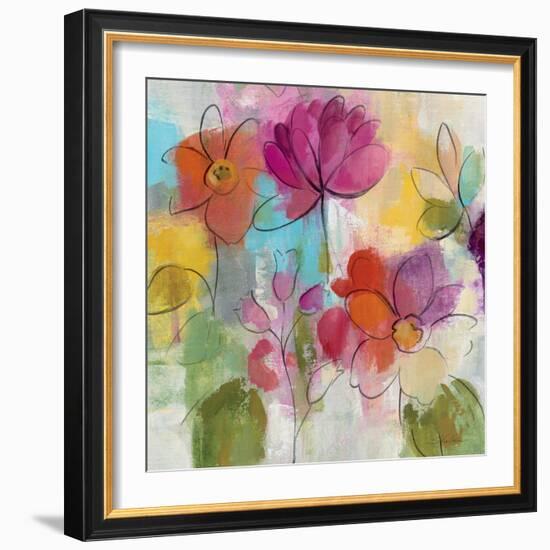 Summer Flower Song II Crop-Silvia Vassileva-Framed Art Print