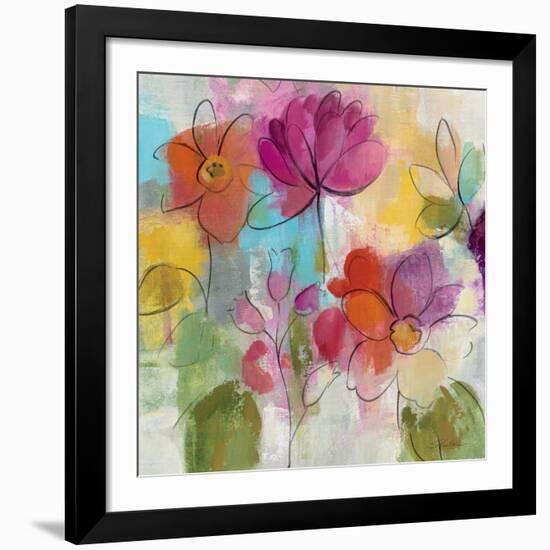 Summer Flower Song II Crop-Silvia Vassileva-Framed Giclee Print