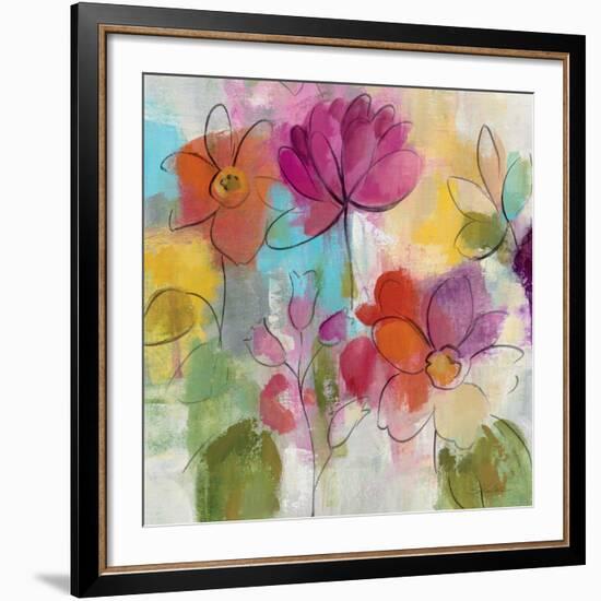 Summer Flower Song II Crop-Silvia Vassileva-Framed Giclee Print