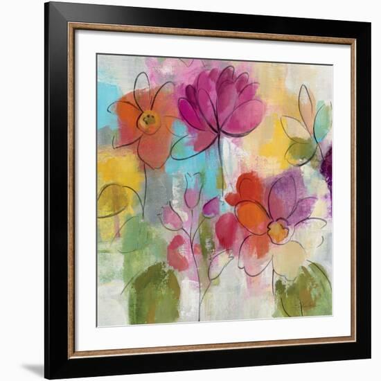 Summer Flower Song II Crop-Silvia Vassileva-Framed Giclee Print