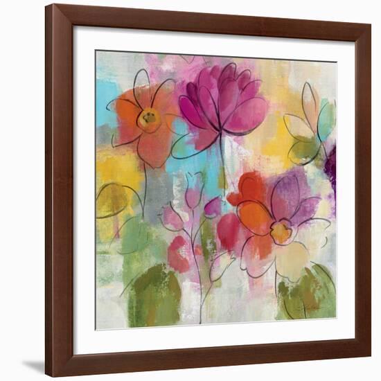 Summer Flower Song II Crop-Silvia Vassileva-Framed Giclee Print