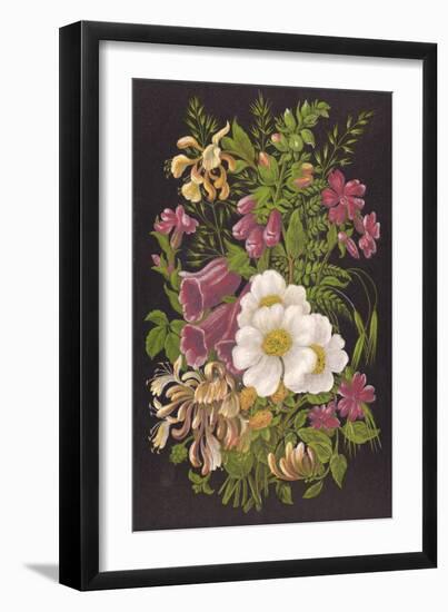 Summer Flowers 1880-null-Framed Art Print