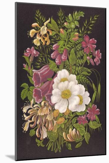 Summer Flowers 1880-null-Mounted Art Print