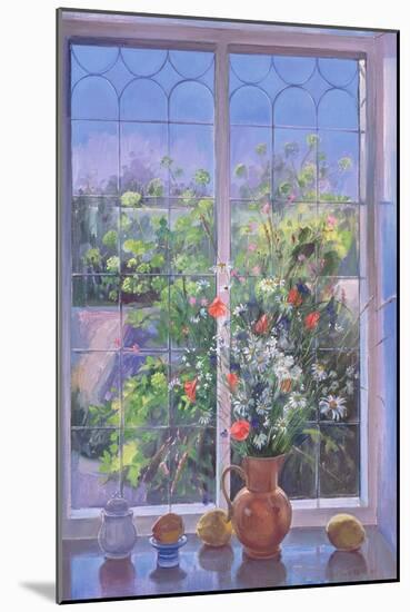 Summer Flowers at Dusk, 1990-Timothy Easton-Mounted Giclee Print