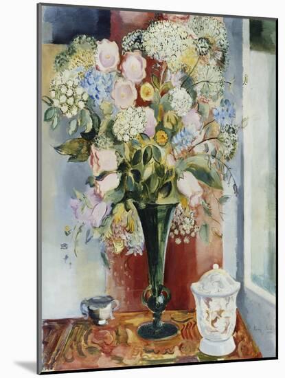 Summer Flowers in a Vase-Arthur Percy-Mounted Giclee Print