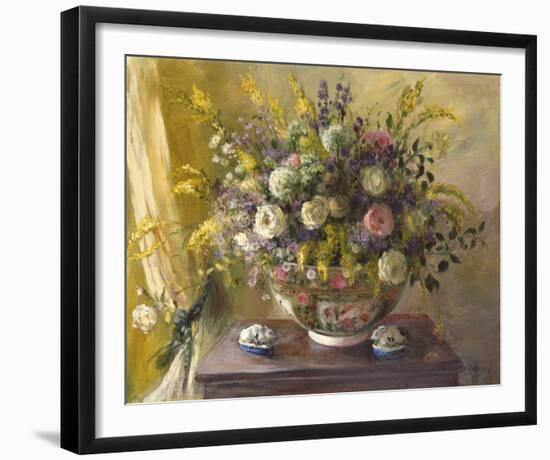 Summer Flowers-Elizabeth Parsons-Framed Giclee Print