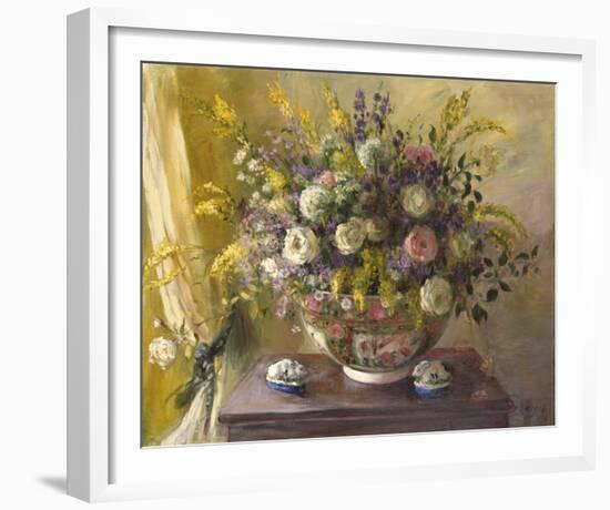 Summer Flowers-Elizabeth Parsons-Framed Giclee Print