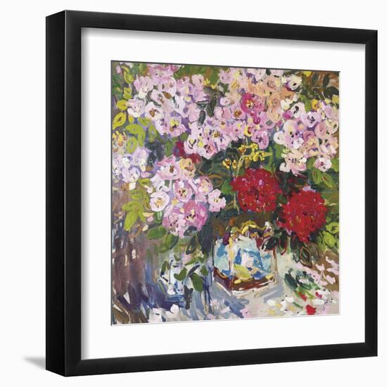 Summer Flowers-Lilia Orlova Holmes-Framed Giclee Print