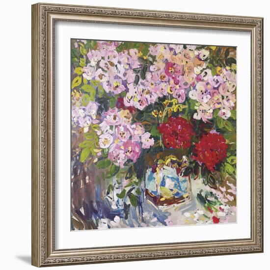 Summer Flowers-Lilia Orlova Holmes-Framed Giclee Print