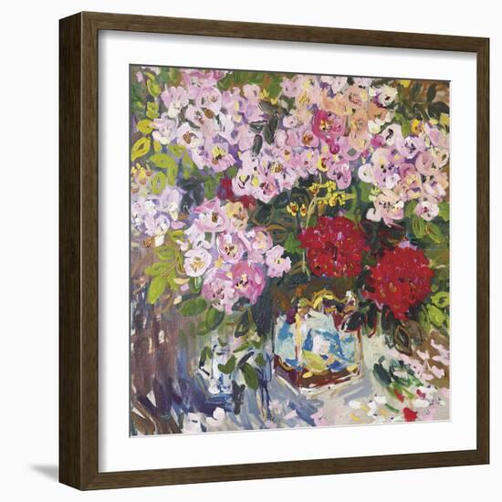 Summer Flowers-Lilia Orlova Holmes-Framed Giclee Print