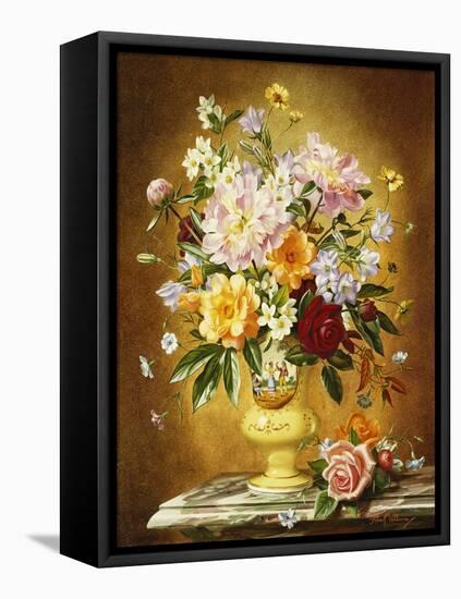 Summer Flowers-Albert Williams-Framed Premier Image Canvas