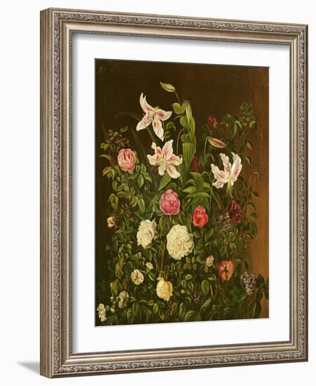 Summer Flowers-Johan Laurents Jensen-Framed Giclee Print