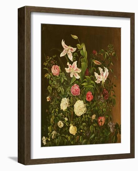 Summer Flowers-Johan Laurents Jensen-Framed Giclee Print