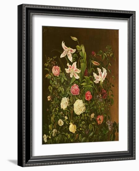 Summer Flowers-Johan Laurents Jensen-Framed Giclee Print