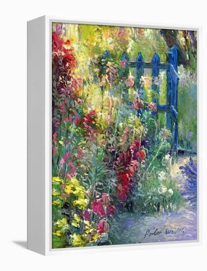 Summer Flowers-Richard Wallich-Framed Stretched Canvas