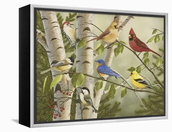 Summer Friends-William Vanderdasson-Framed Premier Image Canvas