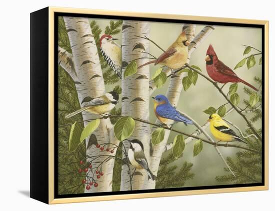 Summer Friends-William Vanderdasson-Framed Premier Image Canvas