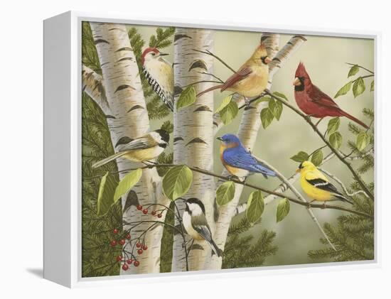 Summer Friends-William Vanderdasson-Framed Premier Image Canvas