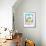 Summer Froggy-Valarie Wade-Framed Giclee Print displayed on a wall