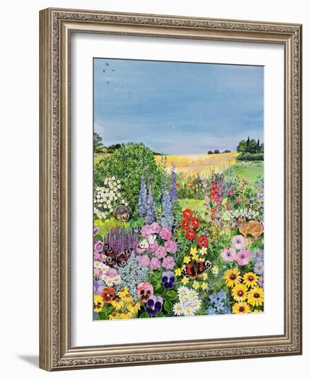 Summer from the Four Seasons (One of a Set of Four)-Hilary Jones-Framed Giclee Print