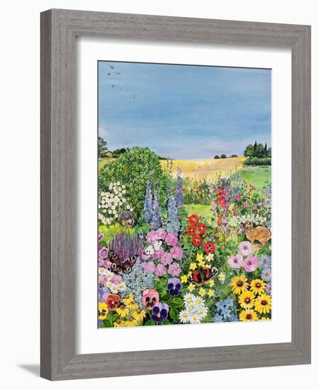 Summer from the Four Seasons (One of a Set of Four)-Hilary Jones-Framed Giclee Print