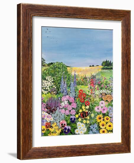 Summer from the Four Seasons (One of a Set of Four)-Hilary Jones-Framed Giclee Print