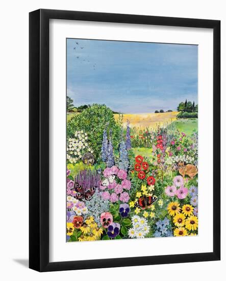 Summer from the Four Seasons (One of a Set of Four)-Hilary Jones-Framed Giclee Print