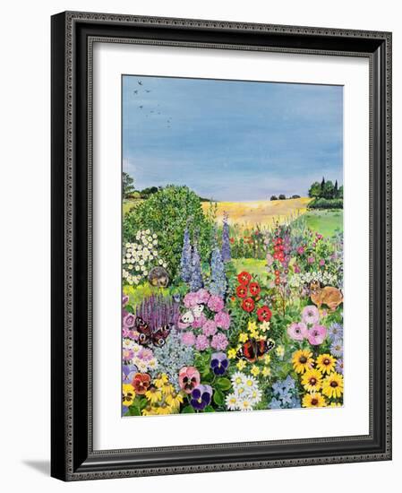 Summer from the Four Seasons (One of a Set of Four)-Hilary Jones-Framed Giclee Print