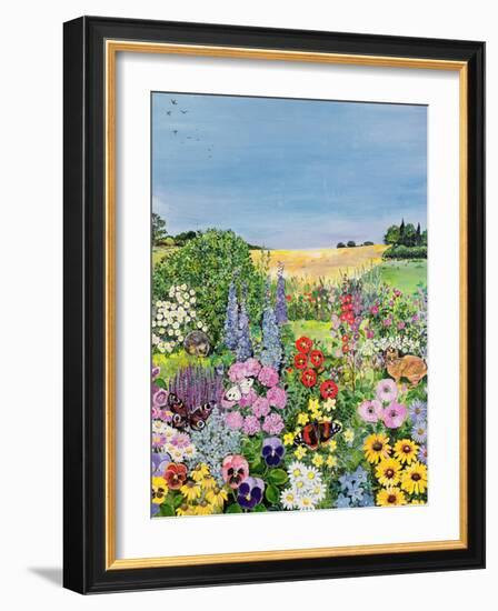 Summer from the Four Seasons (One of a Set of Four)-Hilary Jones-Framed Giclee Print