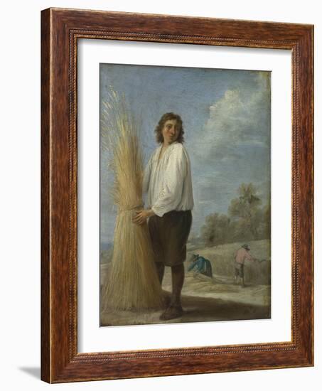 Summer (From the Series the Four Season), C. 1644-David Teniers the Younger-Framed Giclee Print