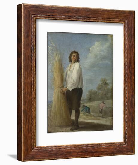 Summer (From the Series the Four Season), C. 1644-David Teniers the Younger-Framed Giclee Print