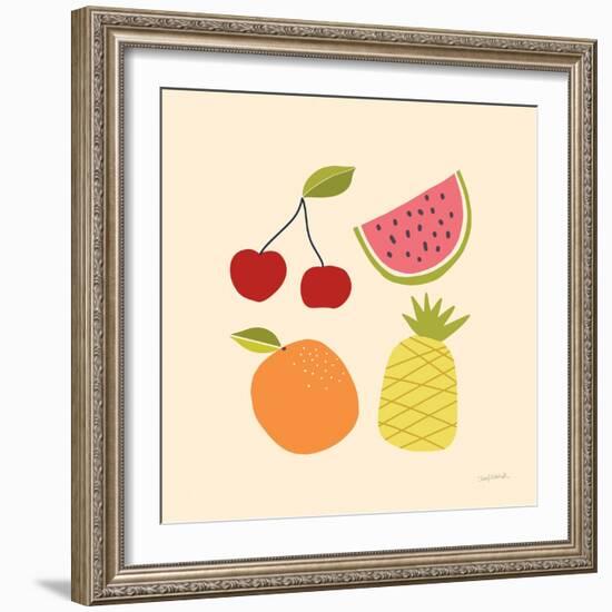 Summer Fruits II-Cheryl Warrick-Framed Art Print