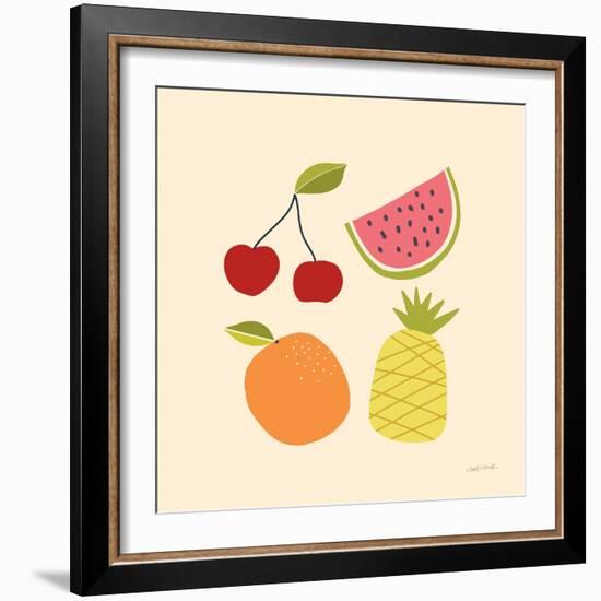 Summer Fruits II-Cheryl Warrick-Framed Art Print