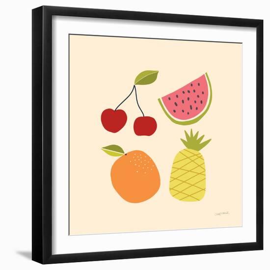 Summer Fruits II-Cheryl Warrick-Framed Art Print