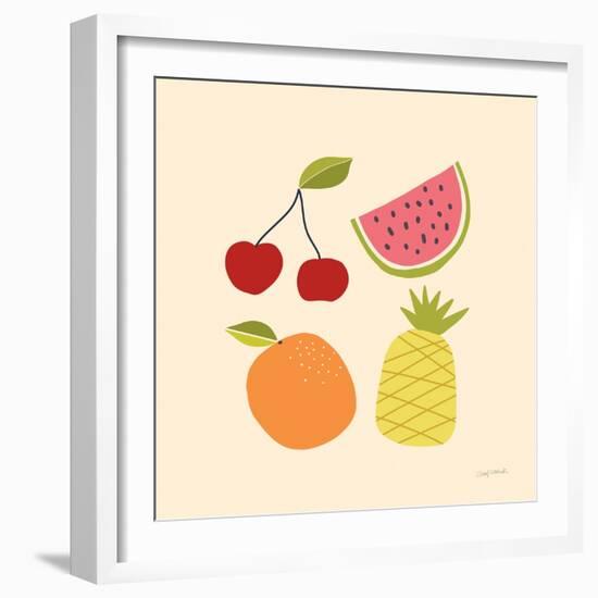 Summer Fruits II-Cheryl Warrick-Framed Art Print