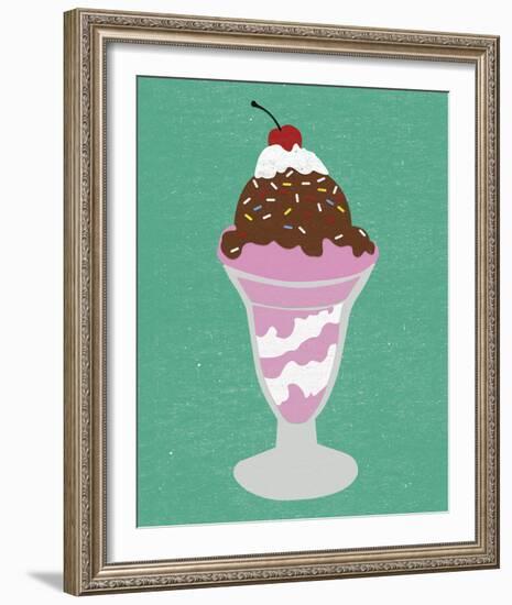 Summer Fun II-Clara Wells-Framed Giclee Print