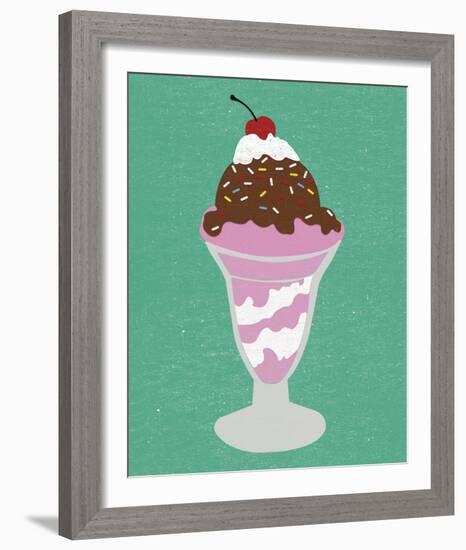 Summer Fun II-Clara Wells-Framed Giclee Print